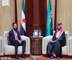 ولي العهد والرئيس السوري يبحثان تطوير العلاقات بمختلف المجالات