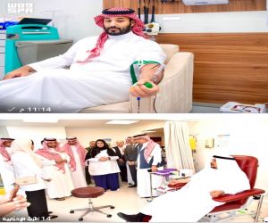 اقتداءً بالقيادة.. د. حسن بصفر يشارك في الحملة الوطنية للتبرع بالدم