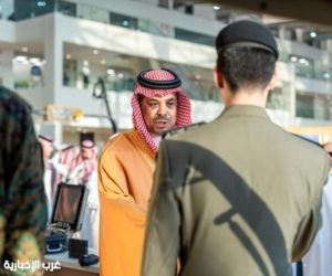 الرئيس التنفيذي لأندية وزارة الداخلية المكلّف يزور معرض الصقور والصيد السعودي الدولي