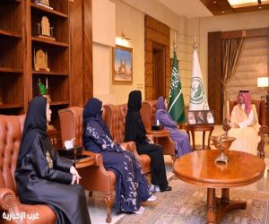 محافظ جدة يستقبل رئيسة الجمعية الخيرية لتعزيز الصحة
