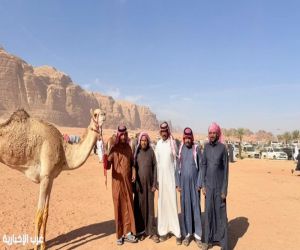 أبناء المملكة يحصدون تسع سيوف في مهرجان ولي العهد الأردني للهجن
