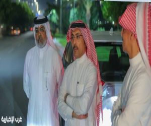 أمين الطائف يتفقد مشروع توسعة المدخل الغربي لمدينة الطائف