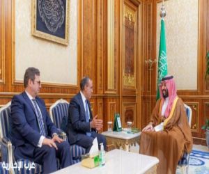 ولي العهد يتسلم رسالة خطية من الرئيس المصري إلى خادم الحرمين الشريفين