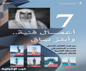 "الرياض آرت" يحتفي بإرث الفنان الراحل محمد السليم ويعيد منحوتاته إلى فضاءات الرياض