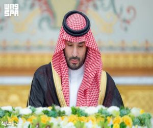 سمو ولي العهد يرأس جلسة مجلس الوزراء في الرياض