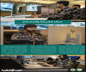 #تحت_الاضواء في غرب  :  بـ 7 وحدات و13 مركزاً وطائرات ذكية.. أمن المنشآت يرفع جاهزية الاستجابة الأمنية