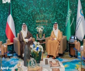 وزيرا "الطاقة" و"الصناعة" يلتقيان وزير الخارجية الكويتي