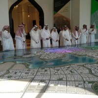 محافظ التحلية في زيارة لمدينة الملك عبد الله الاقتصادية