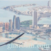 أقلاع اول طائره تعمل بالطاقه الشمسيه ،،من مطار البطين في ابو ظبي في رحله عالميه "