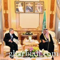  سمو الأمير مقرن بن عبدالعزيز يستقبل سفير تركيا المعين لدى المملكة