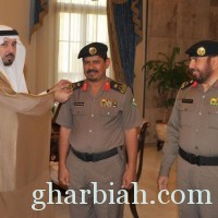 أمير منطقة مكة المكرمة يقلد مدير إدارة مرور جدة رتبة لواء