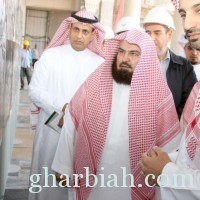  الشيخ السديس يتفقد المرحلة الثانية لمشروع توسعة المطاف