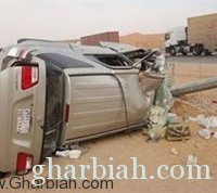 وفاة وإصابة 9 أشخاص في حادث مأساوي بطريق الرياض المزاحمية
