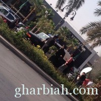 رجال الامن بزيهم الجديد في أحد شوارع الرياض