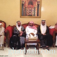 حاكم الشارقة وولي عهده يصلان السعودية ويعزيان دإسماعيل_البشري  في وفاة 5من أبنائه 