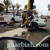 حادث مروع في الهدى يودي بحيات سائقها ! تغطيه بالصور