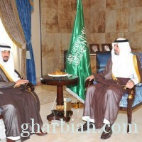 الأمير مشعل بن عبدالله يستقبل أمين محافظة الطائف