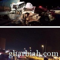 حادث ل 12سياره قريب من محافظة ضرما تسبب في إصابات خطيره! "صور "