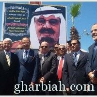  محافظ بورسعيد يفتتح ميدان خادم الحرمين الشريفين