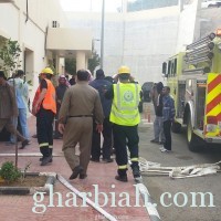 وفاة شخص وإصابة 7 آخرين في حريق وهمي بمستشفى المندق العام*