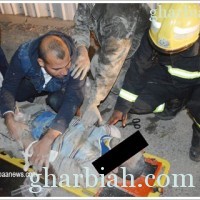 مقيم عربي يلقى حتفه وإصابة ثلاثة آخرون بسبب أنهيارجزء من سقف مبنى بشمال جدة