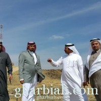 بلدي القری يقف ميدانيا علی مشاريع البلدية