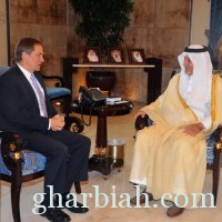 سمو الأمير خالد الفيصل يستقبل قنصل الولايات المتحدة الأمريكية