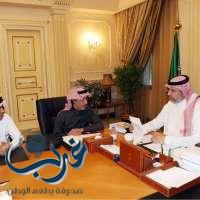 عبدالله بن مساعد يستقبل رئيس نادي الرياض