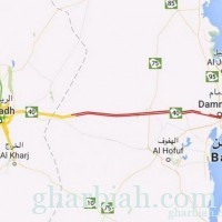 خرائط غوغل ترصد أزمة مرورية خانقة بين الرياض والشرقية بسبب الغبار