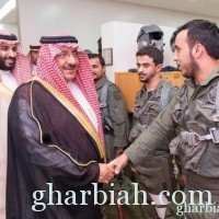 ولي ولي العهد و وزير الدفاع يصلان إلى قاعدة الملك خالد الجوية في خميس مشيط