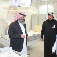 الدكتور علي بن فهد المسند في زارة تفقديه بصحة الطائف