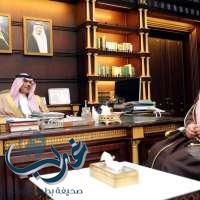 أمير الباحة يستقبل ‫رئيس نادي العين الرياضي