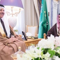 خادم الحرمين: يستقبل أمين عام مجلس التعاون لدول الخليج