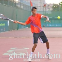 أخضر التنس يتأهل لربع نهائي دولية أبوظبي