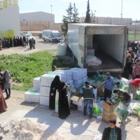الحملة الوطنية السعودية:تواصل تقديم مساعداتها للأشقاء السوريين في الأردن
