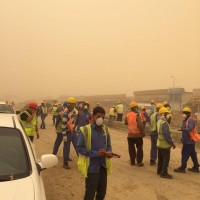 فرع وزارة العمل بجدة يلزم المنشآت بإيقاف عمالتها بالمشاريع الميدانية نظراً للتقلبات الجوية*