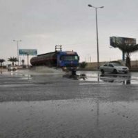 أمطار على محافظة أملج