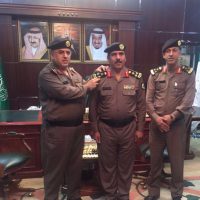 مدير شرطة منطقة الجوف يقلد العميد المزودي رتبته الجديدة