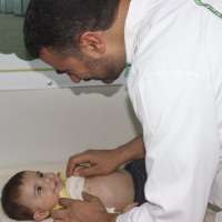العيادات التخصصية السعودية تتعامل مع 2477 حالة مرضية في مخيم الزعتري