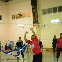 إنطلاق بطولة كرة الطائرة للمعلمين بالخرج ضمن جائزة فهد المطوع للتميز الرياضي
