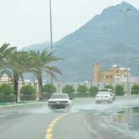 أمطار على محافظة محايل عسير