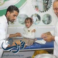 العيادات التخصصية السعودية تقدم خدماتها للأشقاء اللاجئين السوريين في مخيم الزعتري خلال عيد الأضحى المبارك