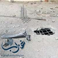 إصابة مواطن في الداير بني مالك إثر سقوط مقذوف حوثي