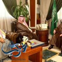 أمير المنطقة الشرقية يستقبل نائب رئيس مجلس أمناء جامعة الأمير محمد بن فهد