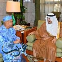 أمير منطقة الرياض يستقبل السفير المالي