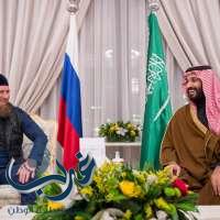 سمو ولي ولي العهد يستقبل رئيس جمهورية الشيشان