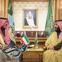 ولي ولي العهد يستقبل وزير الدفاع الكويتي ويعقد معه اجتماعًا
