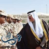 الأمير متعب بن عبدالله يزور لواء الأمن الخاص الأول بالحرس الوطني