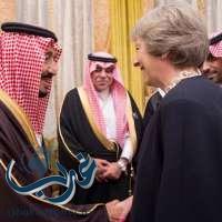 دولة رئيسة وزراء بريطانيا تصل الرياض