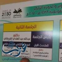 إقامة منتدى التطوير والجودة الثانى بكلية المجتمع بالقويعية التابعة لجامعة شقراء